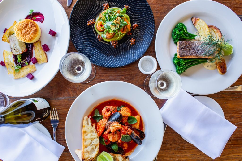 Online bookings - The Boat Shed Resaurant Dinner Table